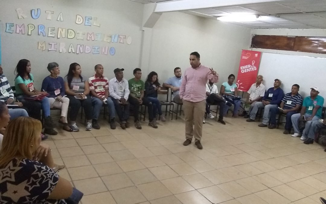 Ruta de Emprendimiento Mirandino realizó taller de formación con productores Ocumareños