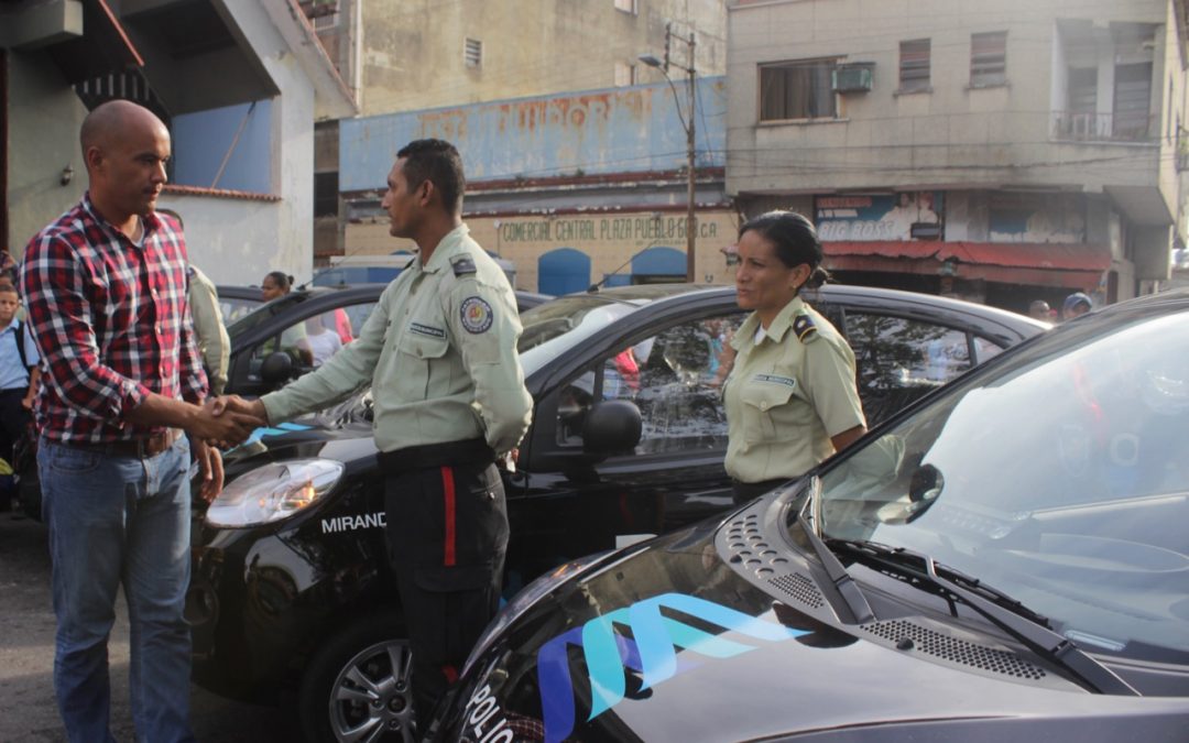 Entregadas 11 nuevas patrullas a municipios mirandinos