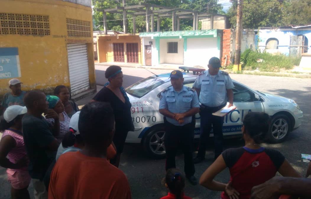 Policía y Comunidad debaten propuestas para mejorar patrullaje inteligente