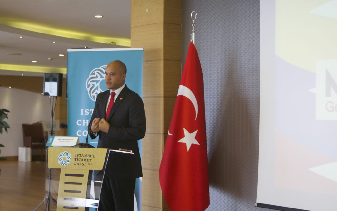 Gobernador Héctor Rodríguez inicia visita a Turquía para fortalecer alianzas económicas
