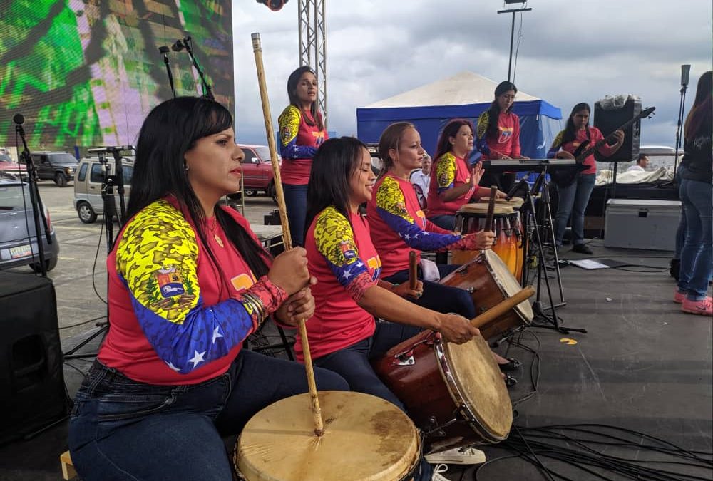 Habitantes de Carrizal disfrutaron de un súper gaitazo
