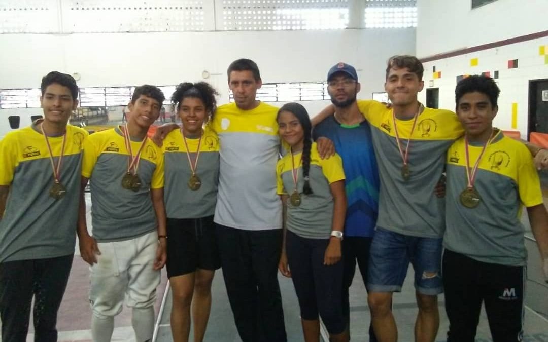 Mirandinos se titularon campeones en la II Válida Nacional de Esgrima