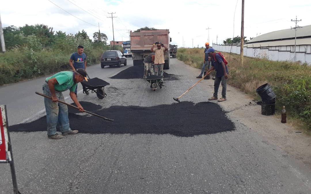 Reactivado plan bacheo en el municipio Independencia