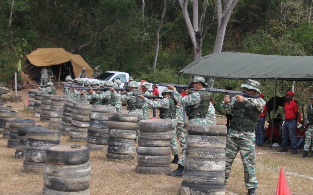 Milicia de Plaza- Zamora inició preparativos para ejercicio Escudo Bolivariano 2020