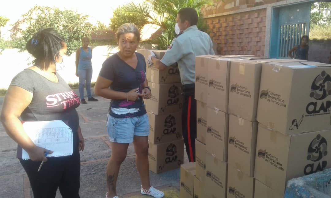 Familias de Plaza abastecidas con alimentos durante cuarentena