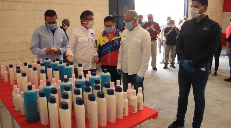 Empresas donan productos de limpieza y alimentos al Hospital de Guatire