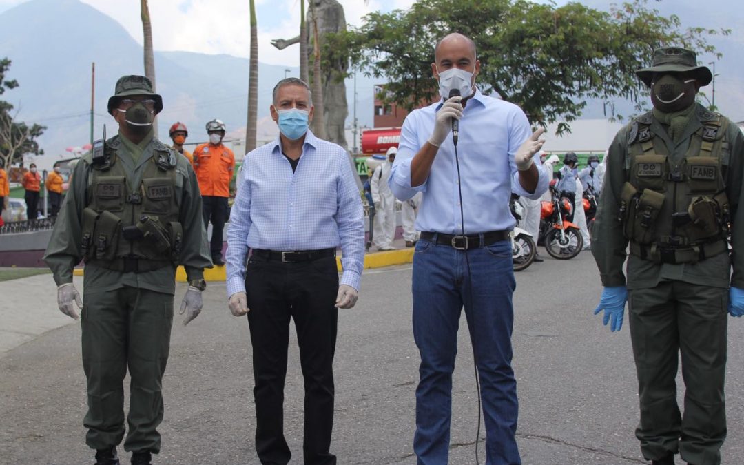 Más de 2 mil jornadas de desinfección se han realizado en Miranda
