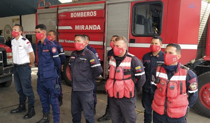 Cuerpo de Bomberos de Miranda arriba a su 41° Aniversario
