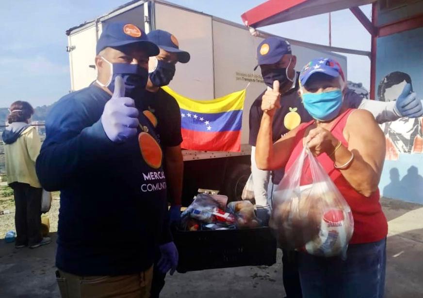 Más de 300 toneladas de alimentos distribuyó Mercados Comunitarios de Miranda en marzo
