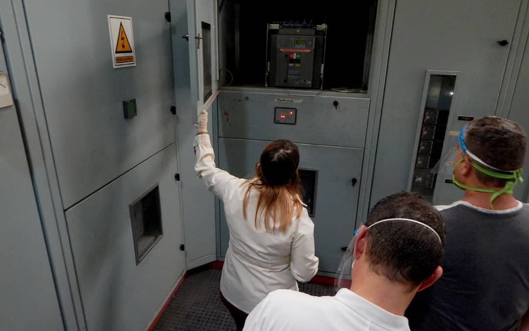 Recuperada subestación eléctrica del Hospital Victorino Santaella