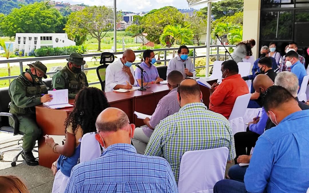 Instalado Estado Mayor de Servicios Públicos de Miranda 