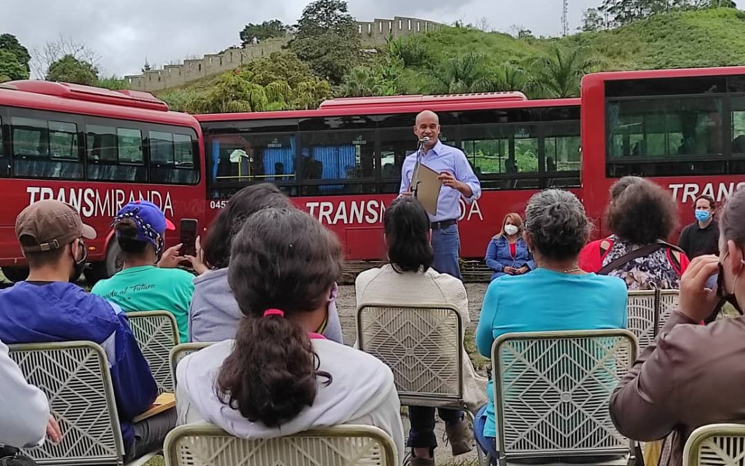 Inauguran tres rutas de TransMiranda en eje Altos Mirandinos