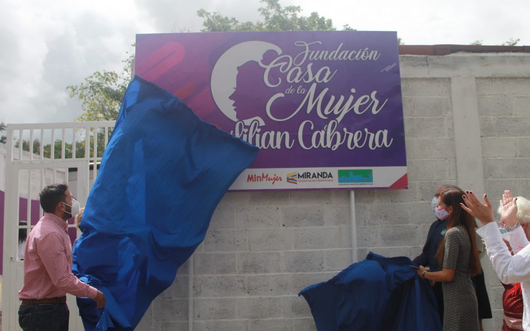 Gobernación y Alcaldía entregaron Casa de la Mujer en Guarenas