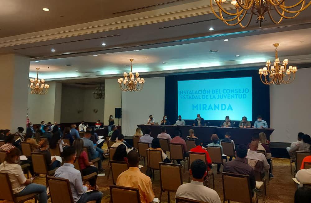 Instalado Consejo Estadal de la Juventud de Miranda