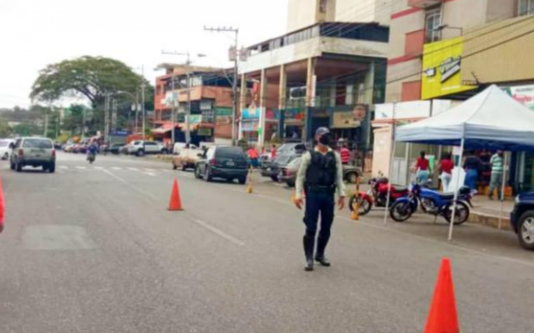 Puntos de contención garantizan cumplimiento de cuarentena en Cristóbal Rojas