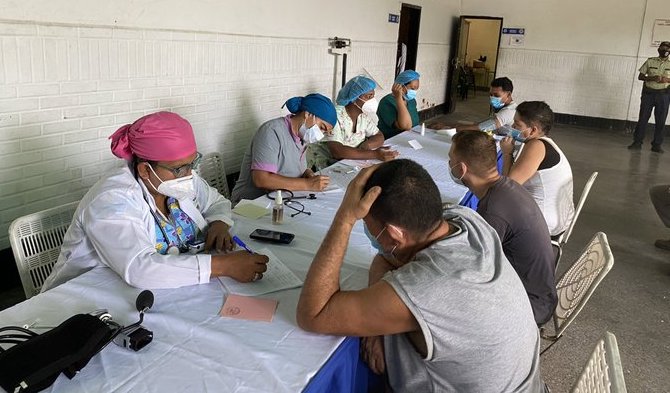 Atienden a privados de libertad con jornadas jurídicas y de salud en Miranda