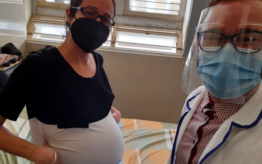 Otras dos vidas salvadas: Jóven embarazada supera el Covid