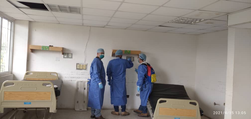 Operativas más de 100 tomas de oxígeno en Hospital Simón Bolívar de Ocumare