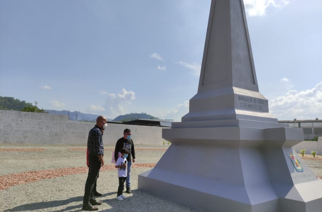 Avanzan las obras del Monumento Batalla de El Rodeo