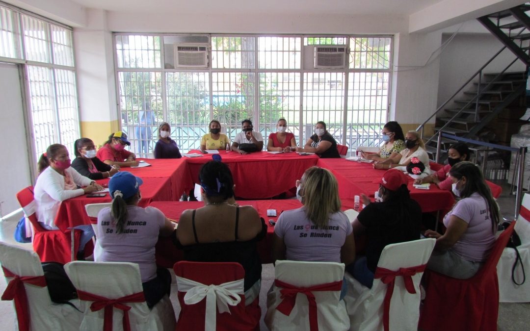 Instalan Estado Mayor de la Mujer en Cristóbal Rojas