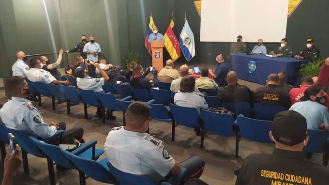Organismos de seguridad de Altos Mirandinos reciben inducción sobre uso de APP Cuadrantes de Paz