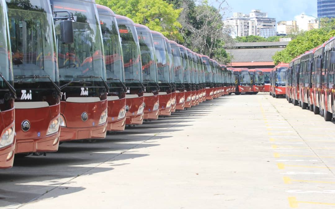 50 nuevos buses se incorporan a flota de TransMiranda