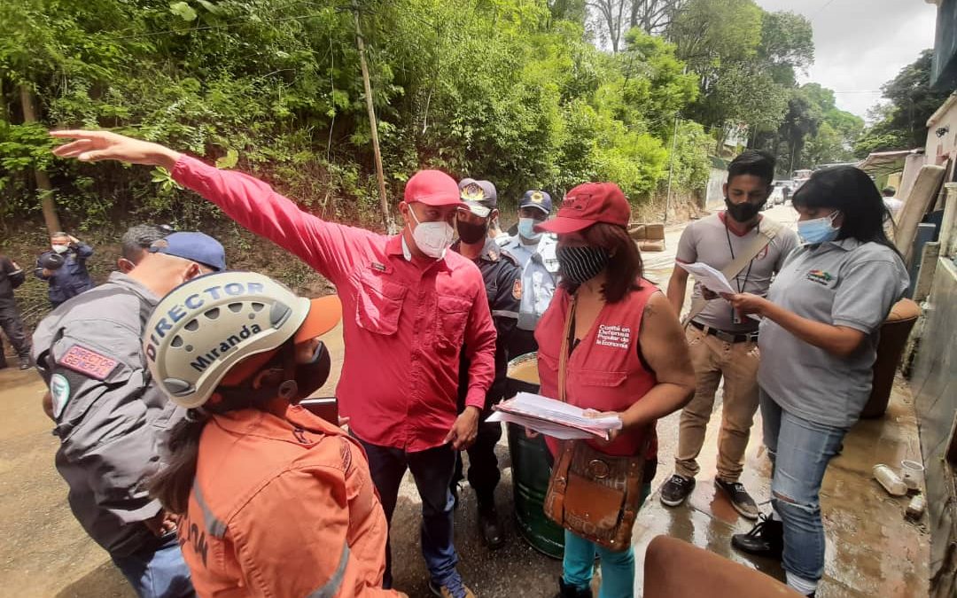 Activado Sistema de Alerta Temprana en Miranda para prevenir afectaciones por lluvias