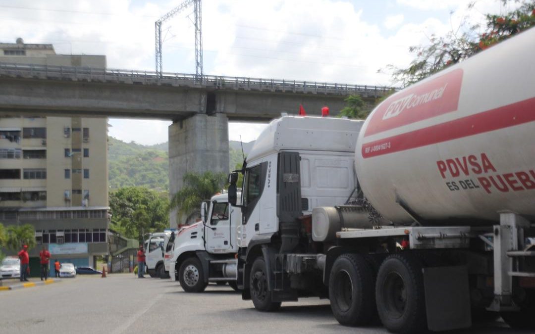 Incorporan 4 cisternas al sistema de distribución de gas Valles del Tuy