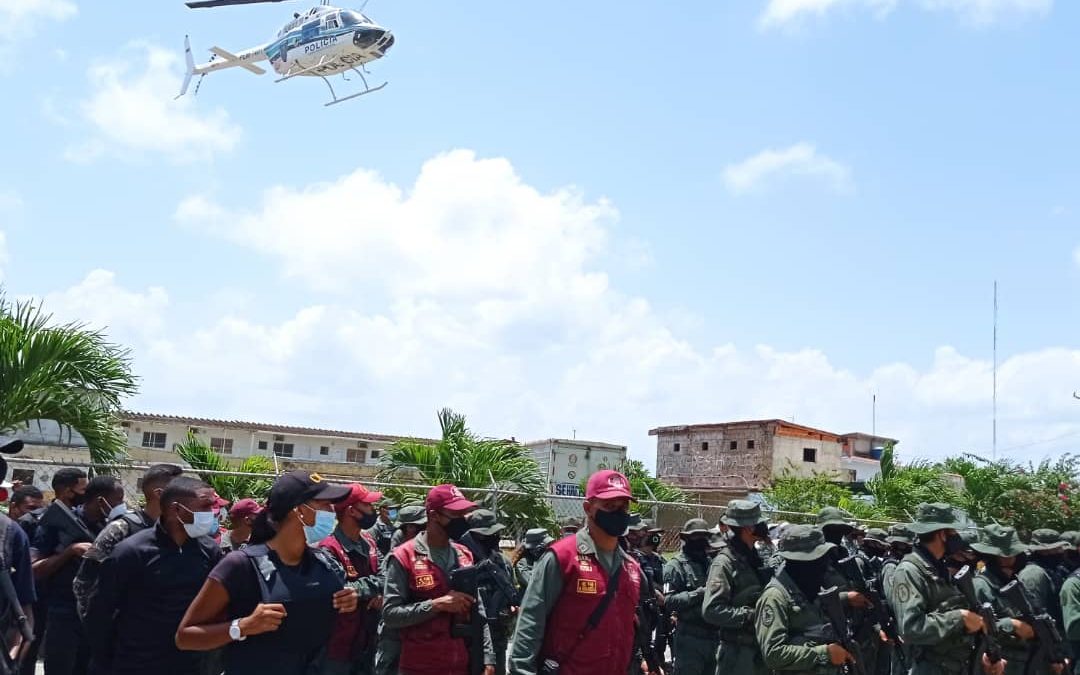 Desplegado operativo especial de seguridad y prevención  en Barlovento