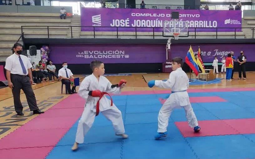 Realizada fase regional de Karate Do infantil en Miranda