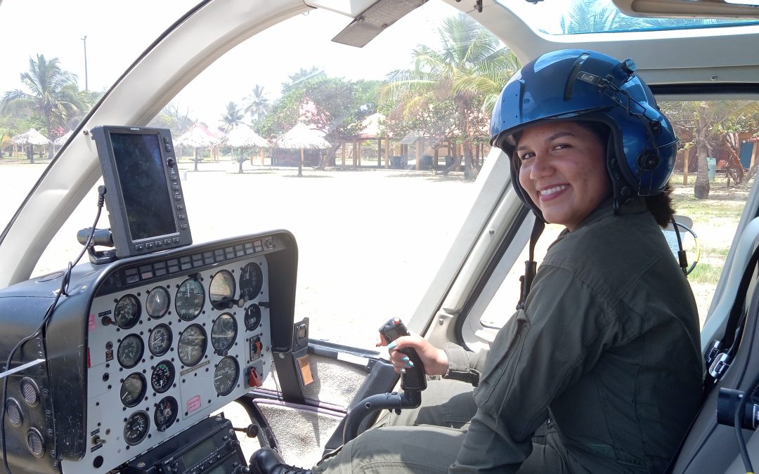 Disciplina y constancia llevaron a Harlengy Blanco a ser piloto de la Policía de Miranda