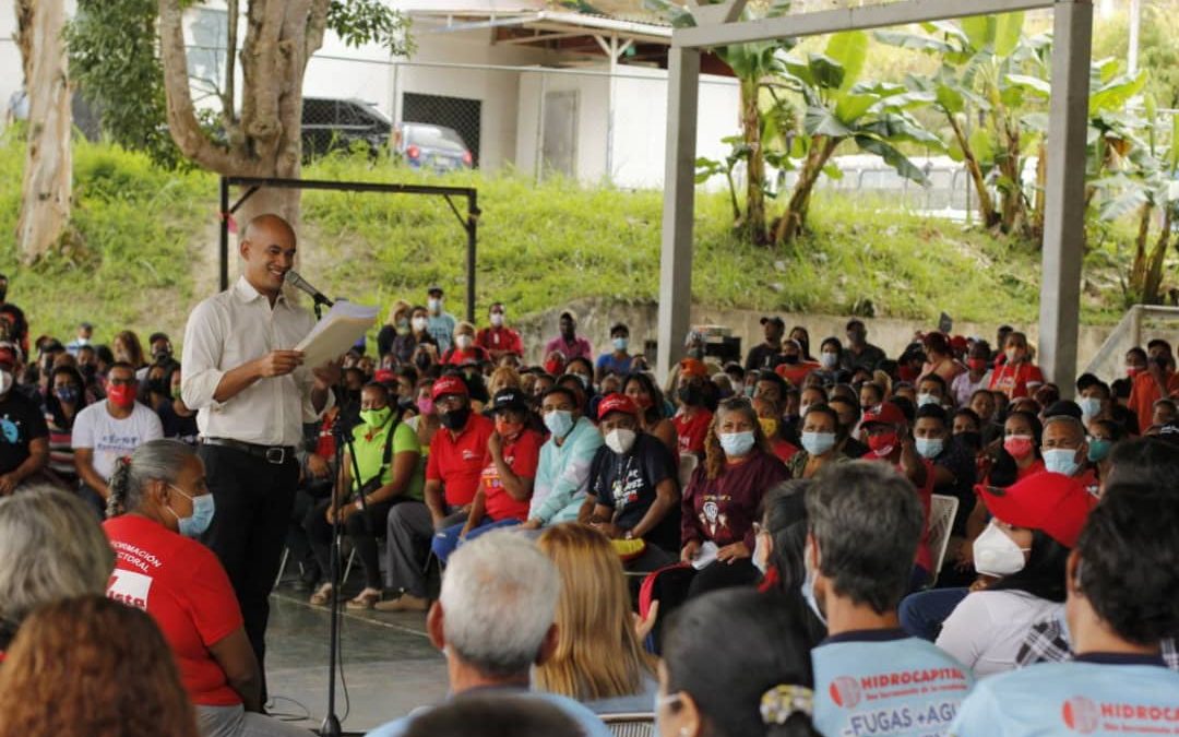Héctor Rodríguez felicita a Filas de Mariche por buen desempeño electoral