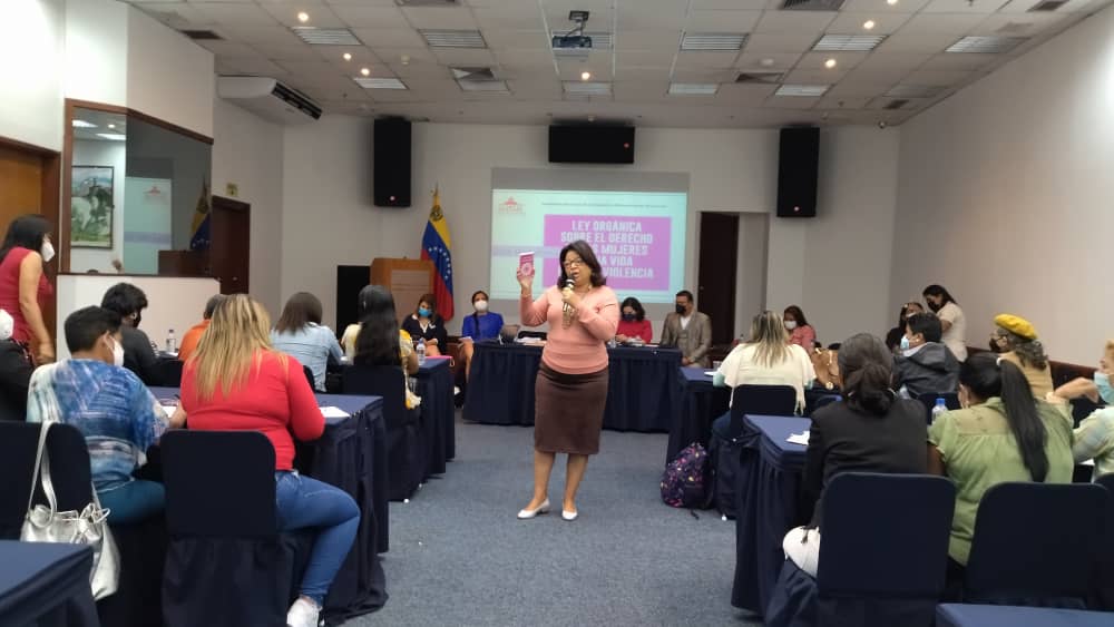 Instalada en Miranda red legislativa Argelia Laya para defensa de la mujer