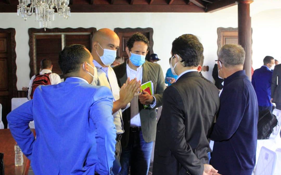 Gobernador Héctor Rodríguez coordina política de paz y seguridad junto alcaldes de Miranda