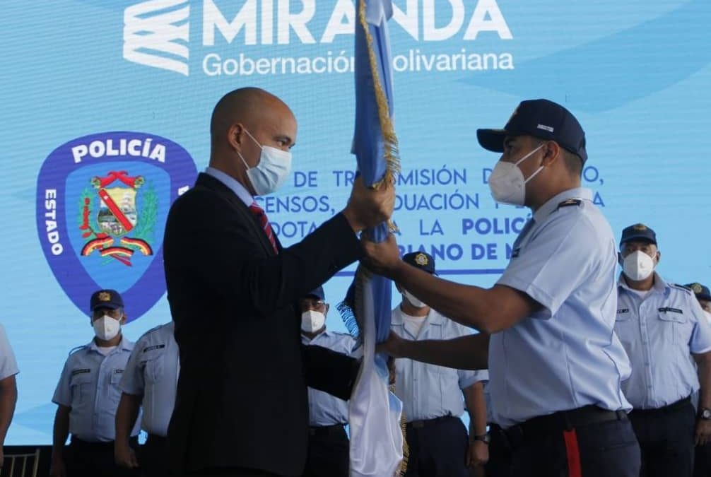 Incorporan 500 nuevos funcionarios de seguridad a la Policía de Miranda