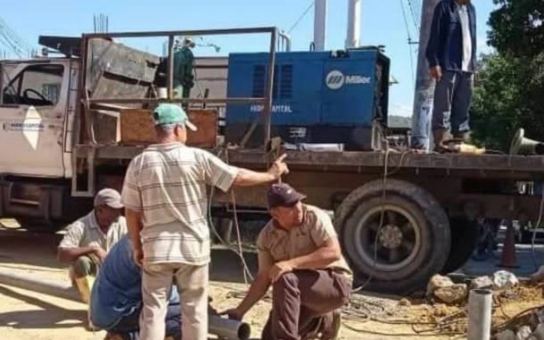 Reparan avería que afectaba suministro de agua en comuna Fortaleza Yarense