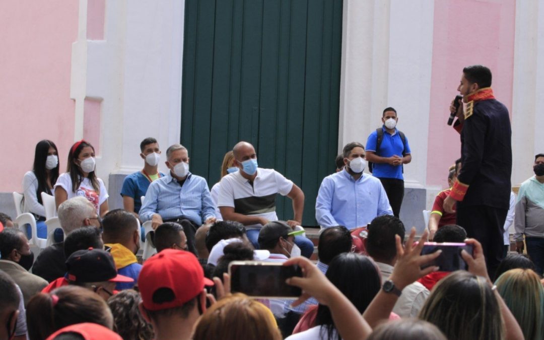 Juventud mirandina conmemoró los 227 años del natalicio del Gran Mariscal de Ayacucho