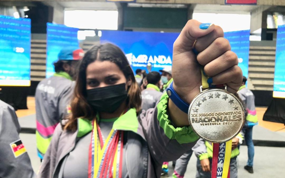 Mirandina Milenka Hernández se enfoca en las olimpiadas tras triunfo en los Juegos Nacionales