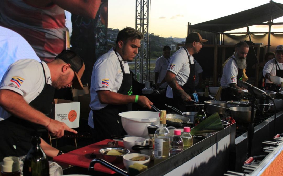 Diego Noda fue el mejor el chef de la Expoferia Caprina y Ovina Miranda 2022