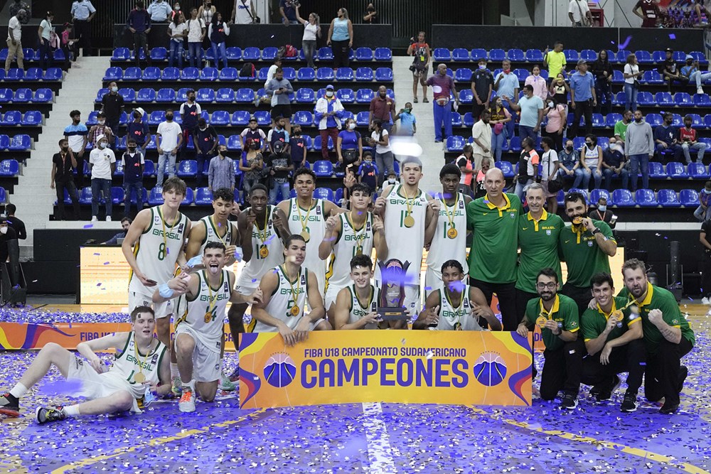 Brasil ganó Suramericano de Baloncesto U18
