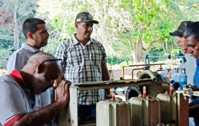 Reparada estación de bombeo de Taguacita y restituido servicio de agua