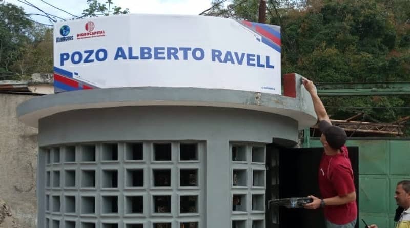 Continúan trabajos de rehabilitación del pozo Alberto Ravell de Los Teques
