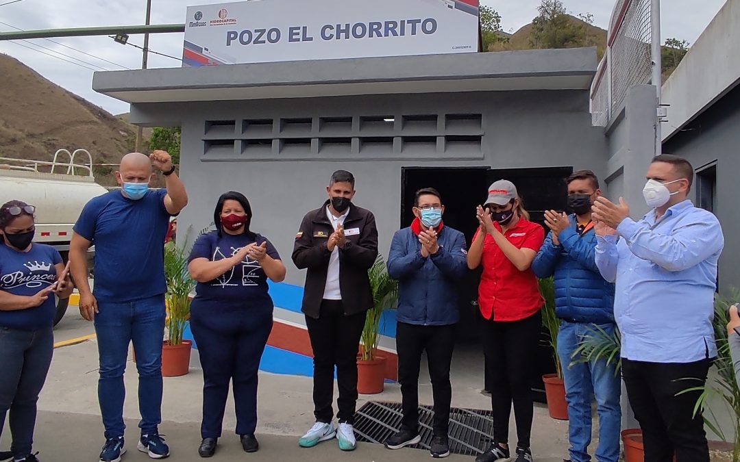 Suministro de agua potable llega a más de 2.000 familias de El Chorrito en Los Teques