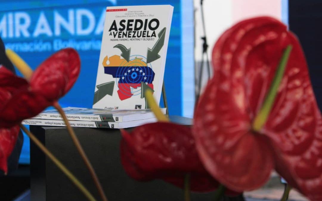 Libro Asedio a Venezuela fue presentado en la Filven Miranda