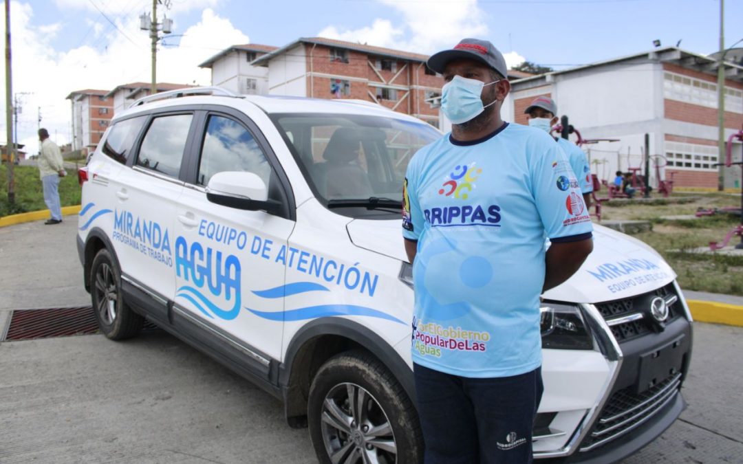 Realizaron mantenimiento y reparación de tuberías de agua potable en Altos Mirandinos