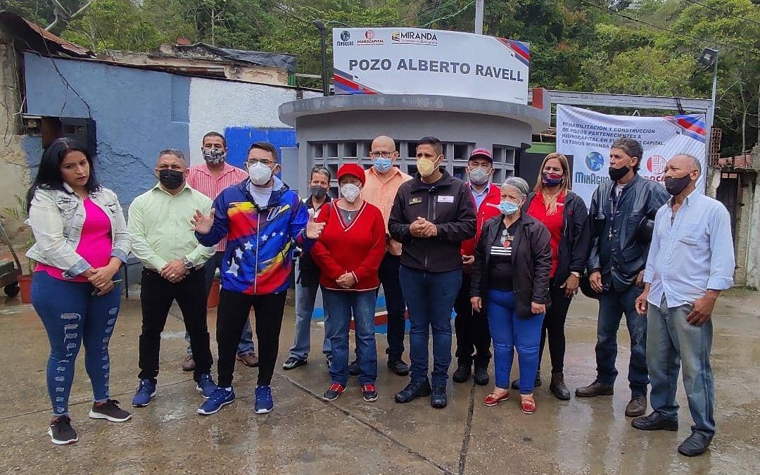 Activados 9 pozos de agua en Guaicaipuro durante 2022