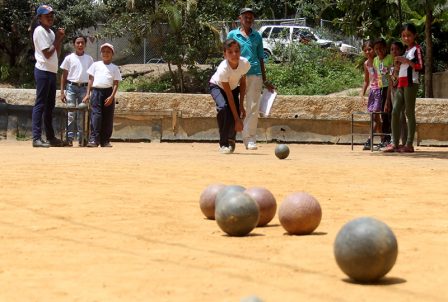 Miranda ganó campeonato infantil de bolas criollas