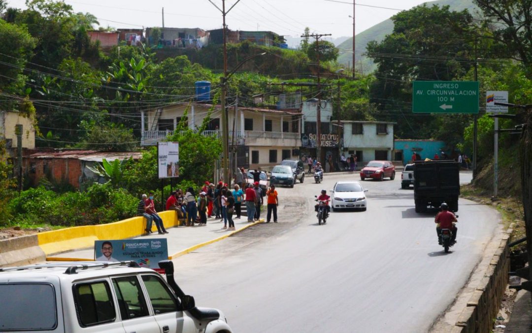 Restaurada falla de borde en carretera Los Teques-San Pedro