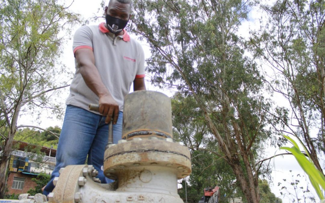 Realizaron trabajos de reparación y mantenimiento en Quebrada Cúa y La Acequia