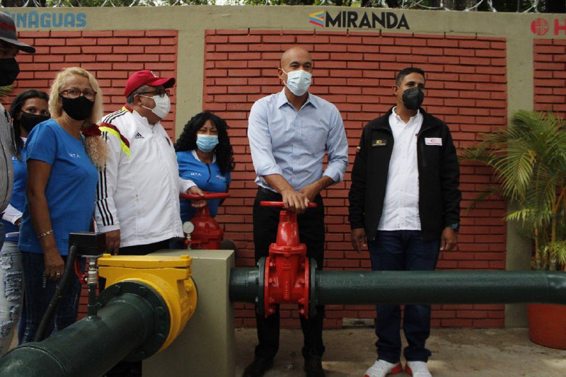Inversión en agua potable duplicará este año distribución del servicio en Miranda